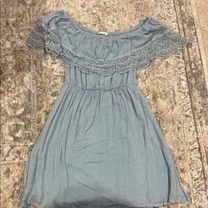 Lush Off The Shoulder Lace Dress